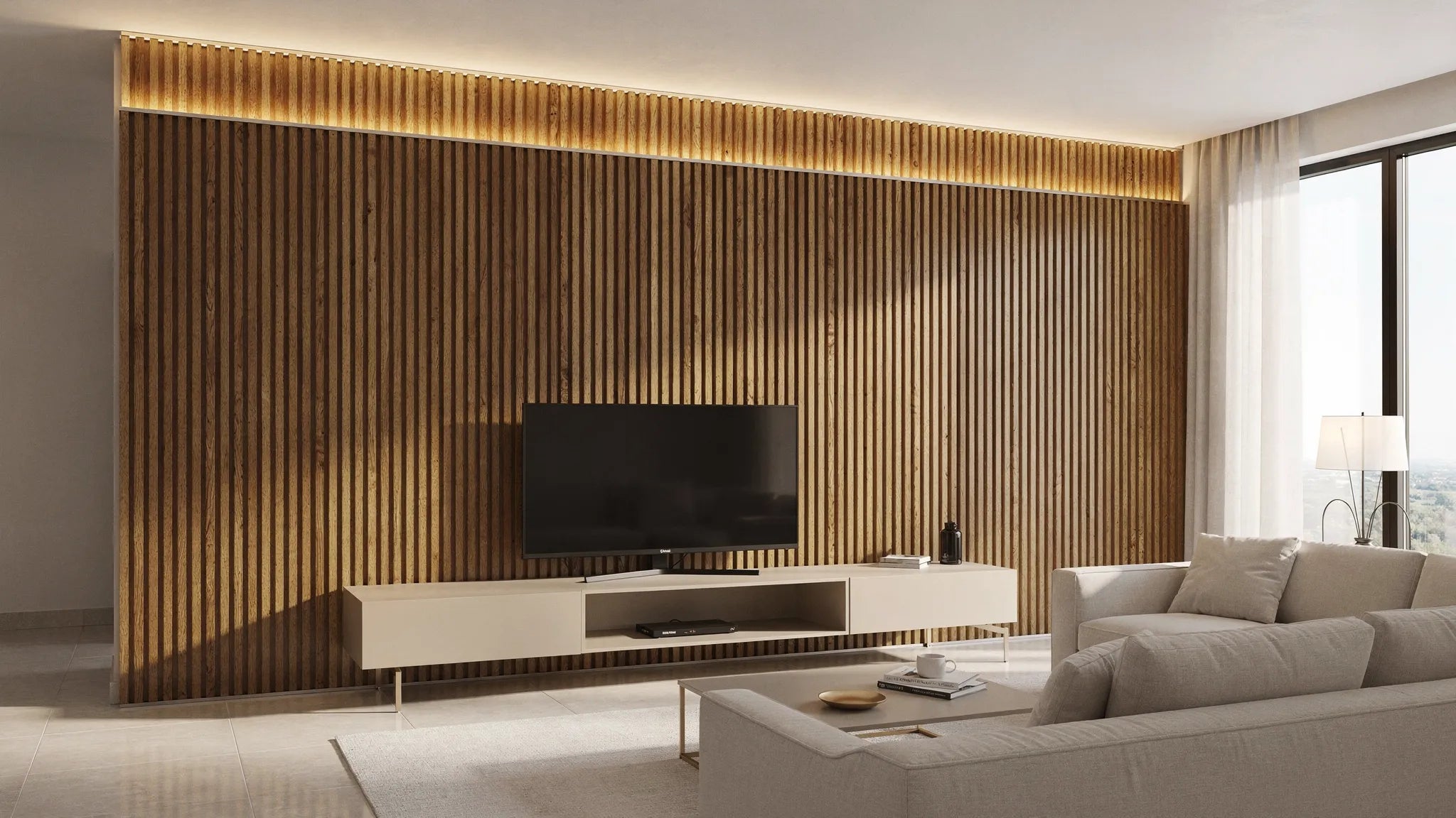 Panou riflaj decorativ: finisaje care arată scump