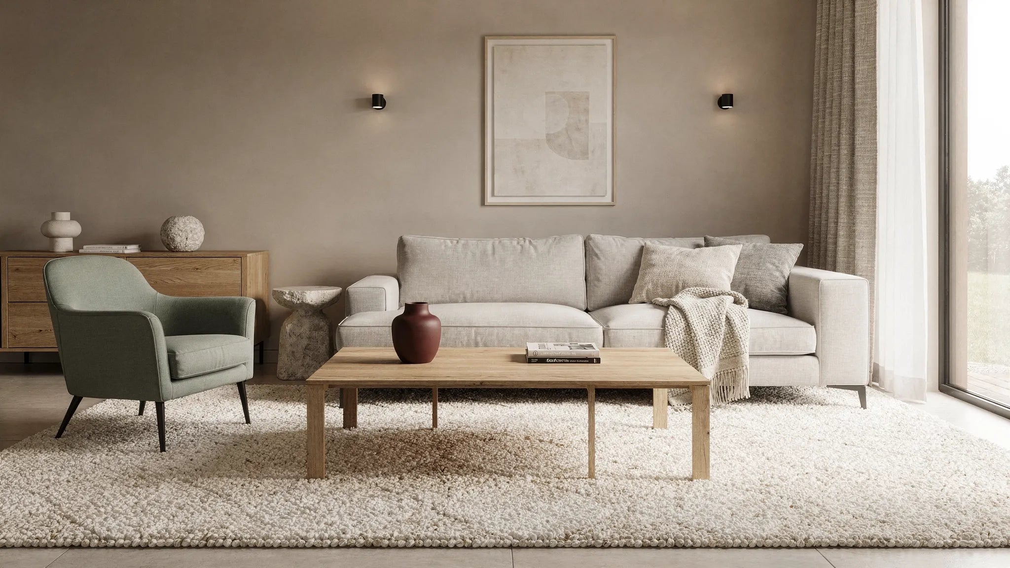 Mobilier modern living: palete de culori 2026