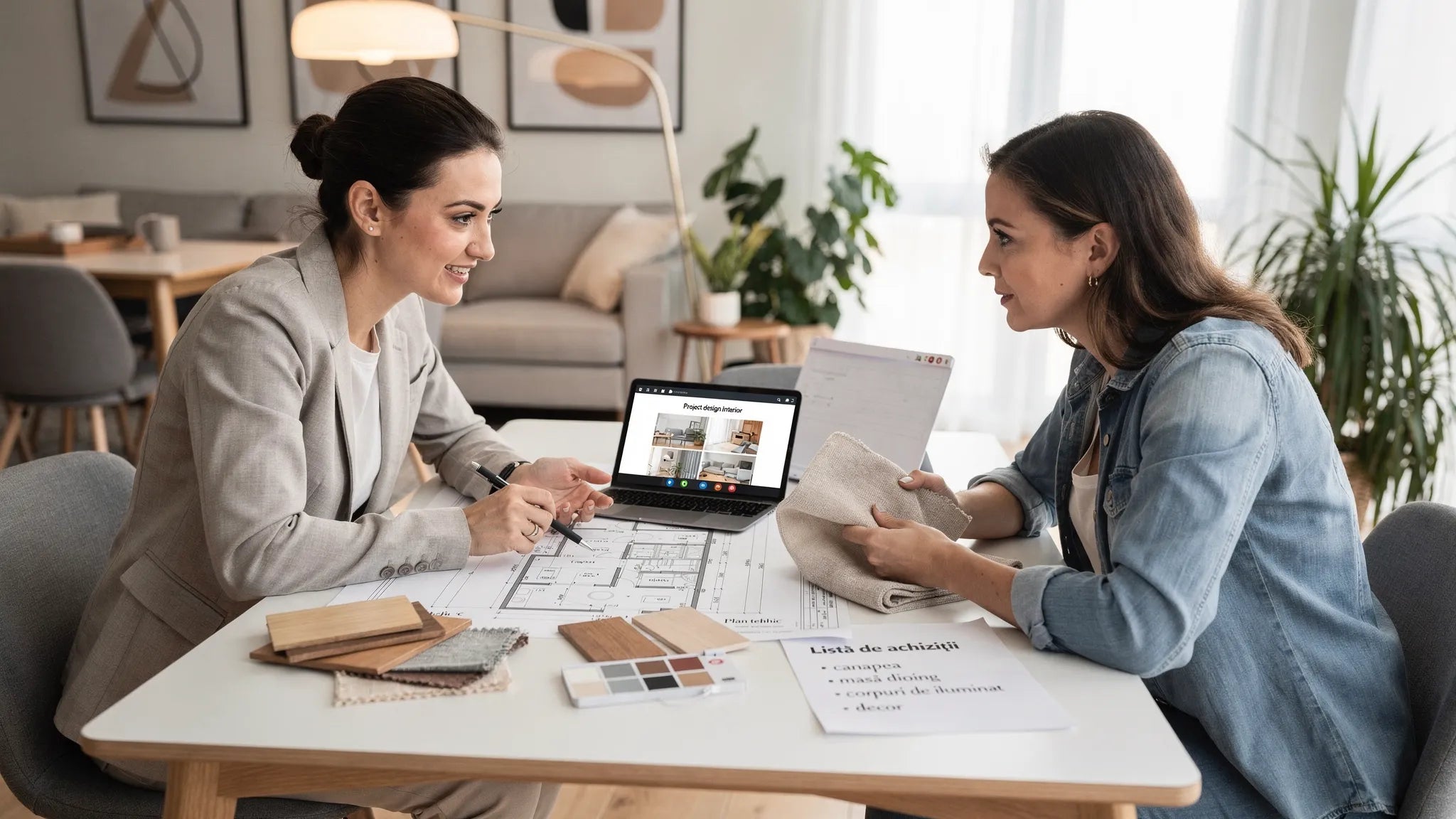 Proiect design interior preț: ce include un pachet