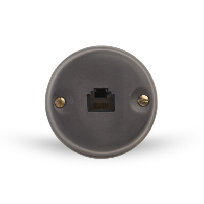 GI Gambarelli priză date cat. 5e Ardesia | Antracit