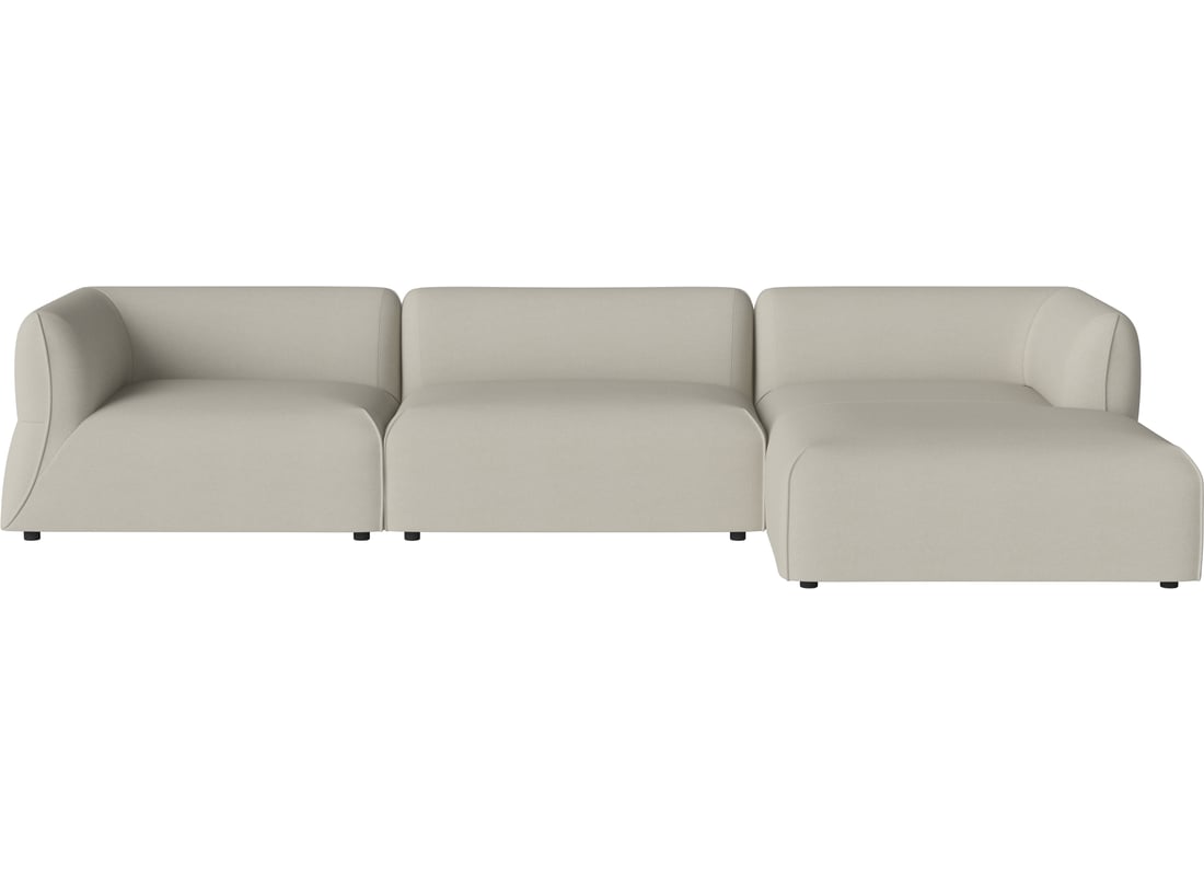 Bolia Canapea de Exterior Arke 3 Module cu Șezlong 347×172 cm - Dreapta