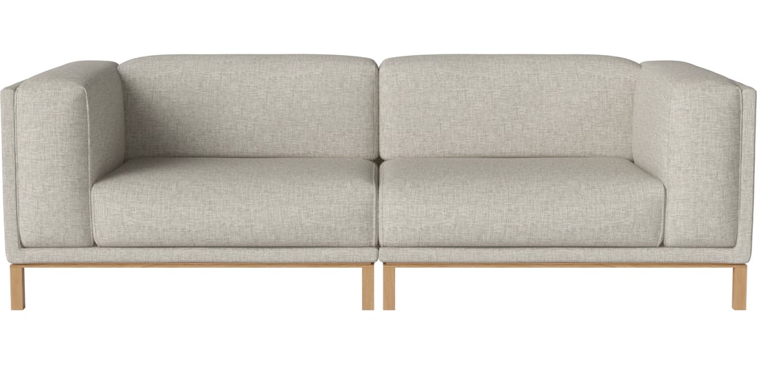 Bolia Canapea Modulară Cosy cu 2 Module Material: Nantes - Țesătură Netedă, Nisip 1