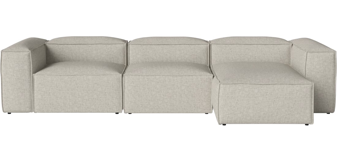 Bolia Canapea Modulară Cosima 3 Module Adâncime 100 cm cu Șezlong - Dreapta Nantes - Țesătură Netedă, Nisip 339×105×66 cm 1