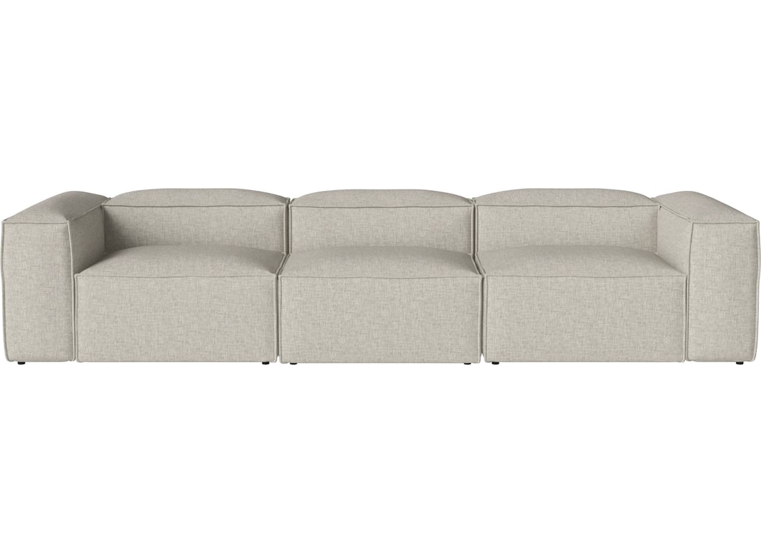 Bolia Canapea Modulară Cosima 3 Module Adâncime 100 cm - Mică Nantes - Țesătură Netedă, Nisip 339×105×66 cm 2