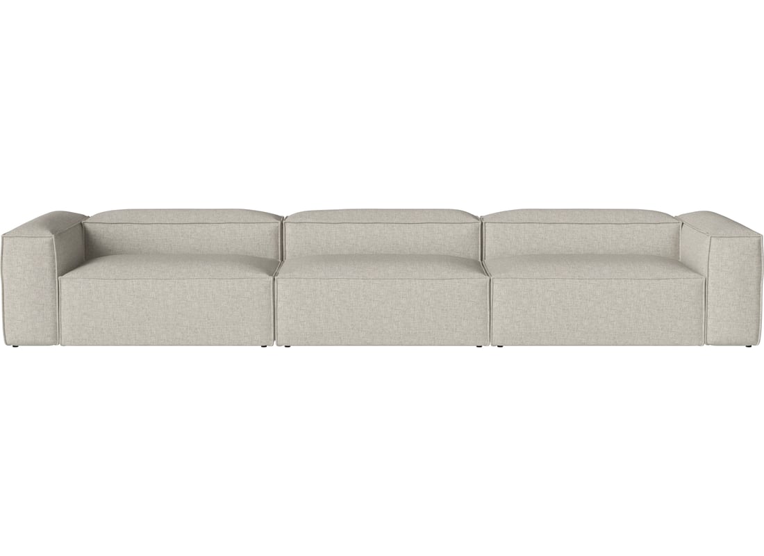Bolia Canapea Modulară Cosima 3 Module Adâncime 100 cm - Mare Nantes - Țesătură Netedă, Nisip 429×105×66 cm 2