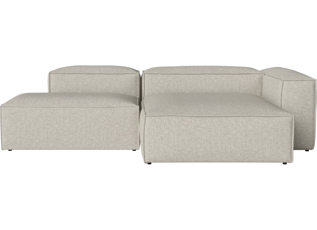 Bolia Canapea Modulară Cosima 2 Module Adâncime 100 cm cu Șezlong Mare - Dreapta - și Open-End - Stânga Nantes - Țesătură Netedă, Nisip 276×105×66 cm 2
