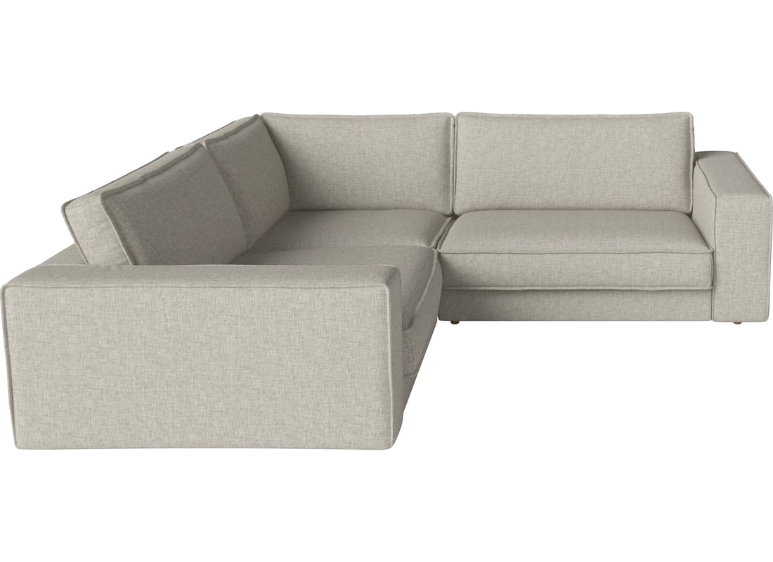Bolia Canapea Modulară Noora 3 Module 265×265 cm Nantes - Țesătură Netedă, Nisip 265×127×80 cm 2