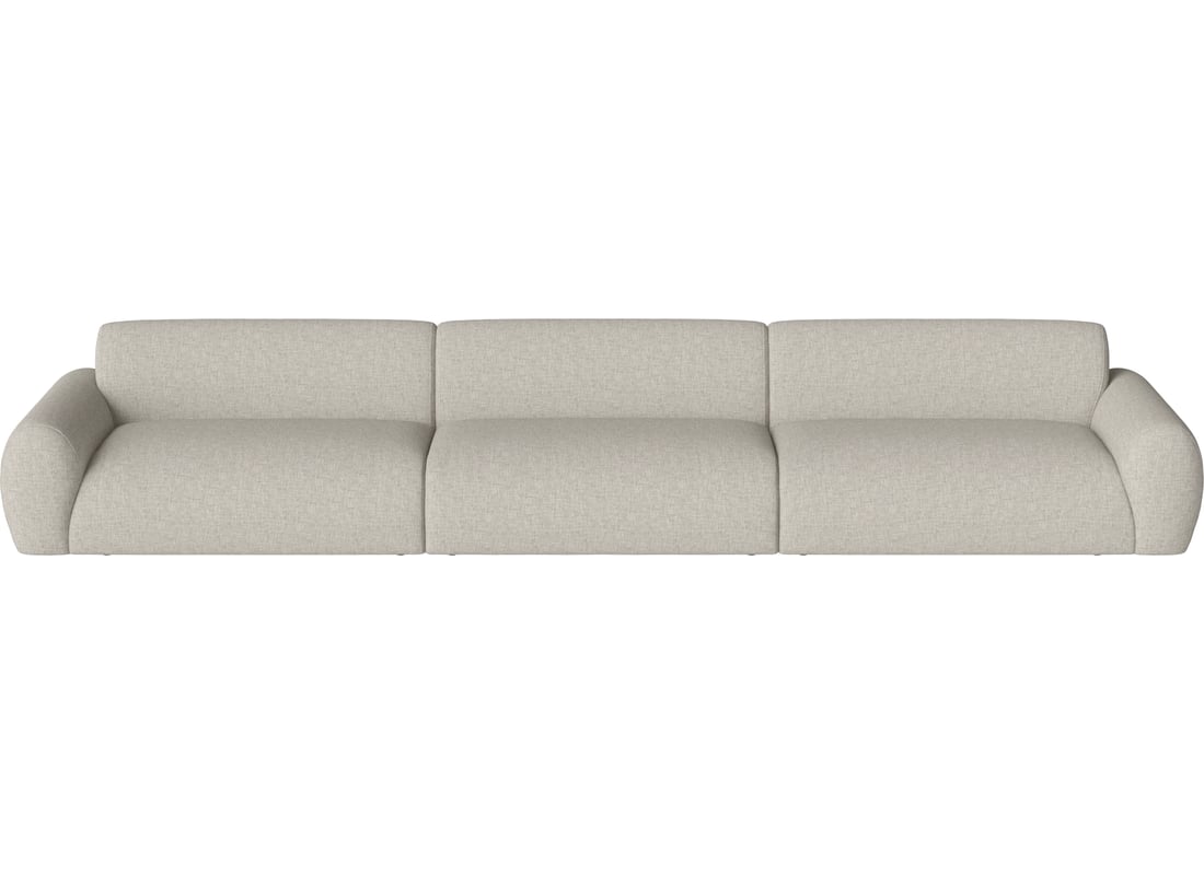 Bolia Canapea Modulară Núvol cu 3 Module și Două Mari Colțuri Nantes - Țesătură Netedă, Nisip 426×111×73 cm 2