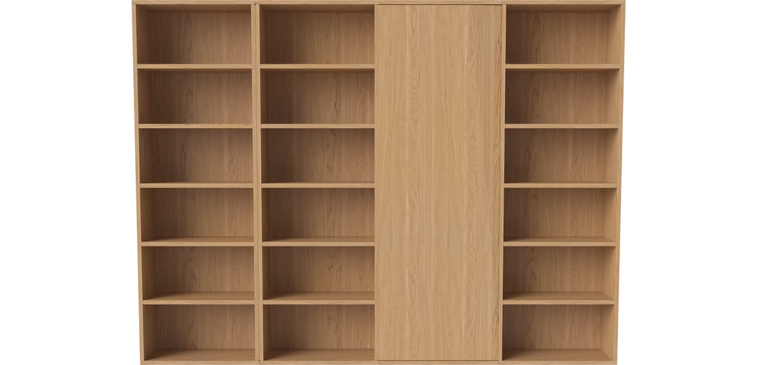 Bolia Dulap de Perete Combinație Silent 07 | Stejar Uluit