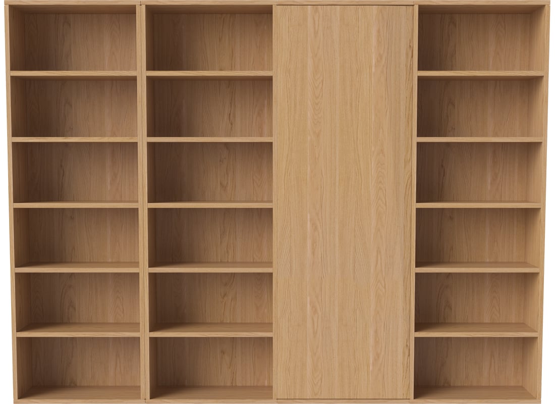 Bolia Dulap de Perete Combinație Silent 07 | Stejar Uluit