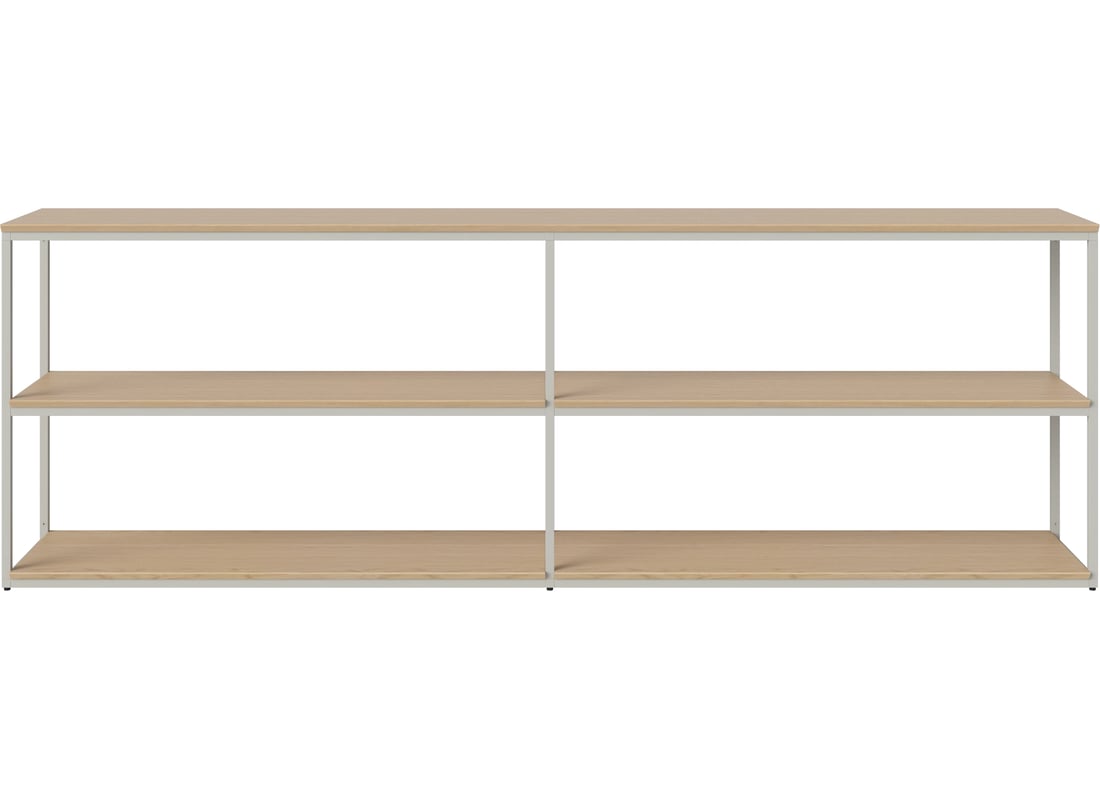 Bolia Combinație de Rafturi Neutra 246×H80 cm – 3x2 Rafturi 2