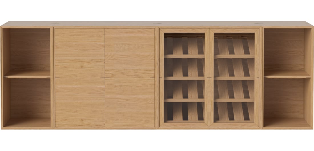 Bolia Sistem de Rafturi Vega 05 | Stejar Uluit