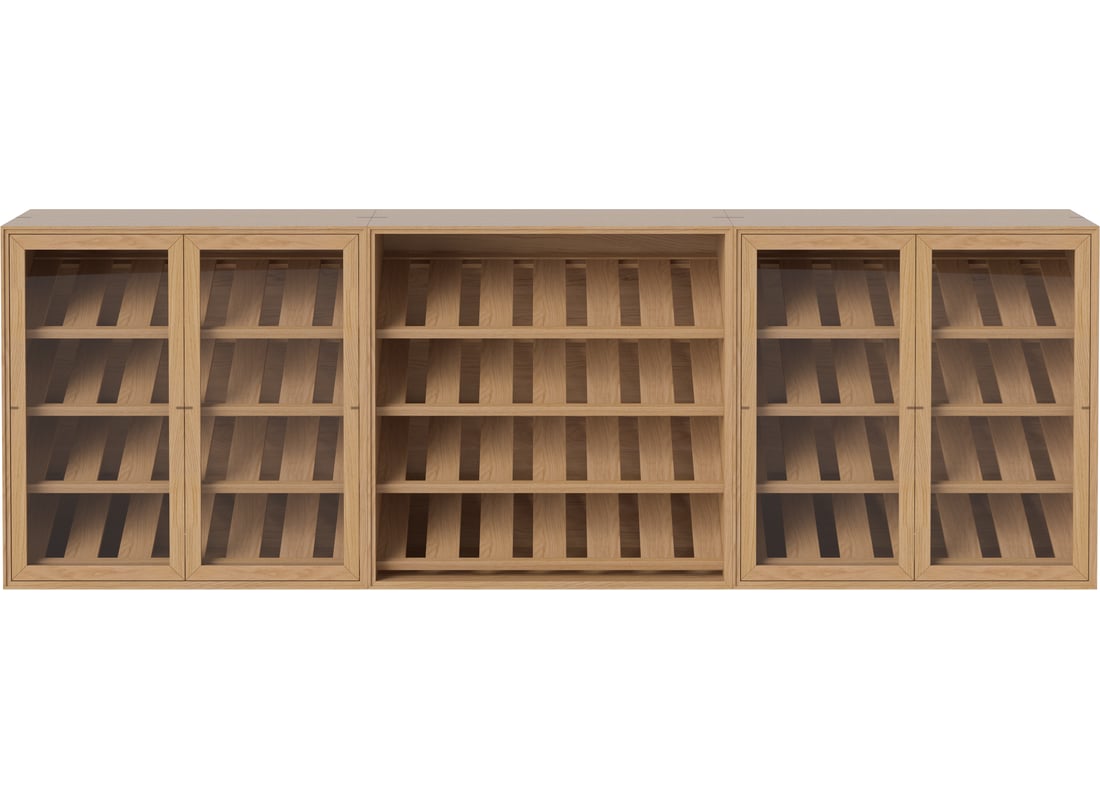 Bolia Vinotecă Modulară Vega 04 | Stejar Uluit
