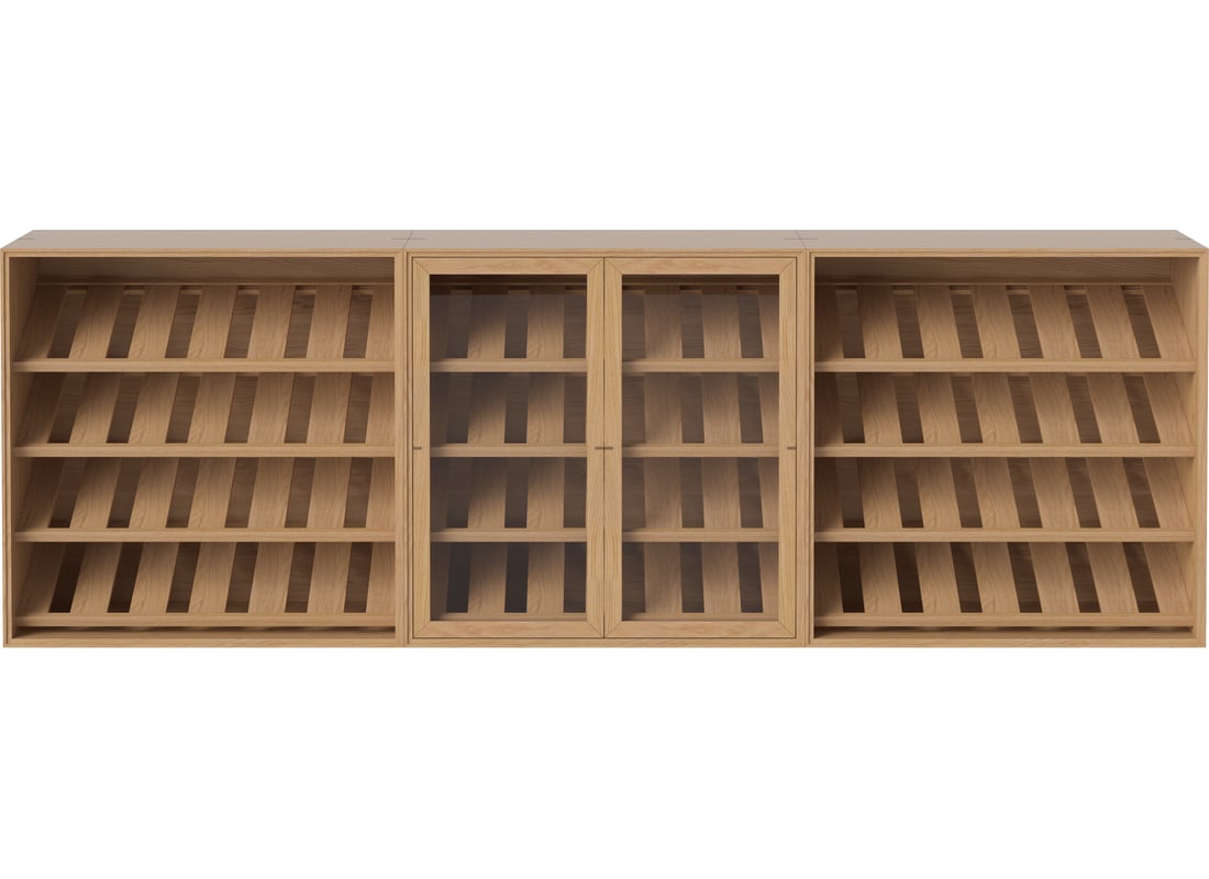 Bolia Vinotecă Modulară Vega 05 | Stejar Uluit