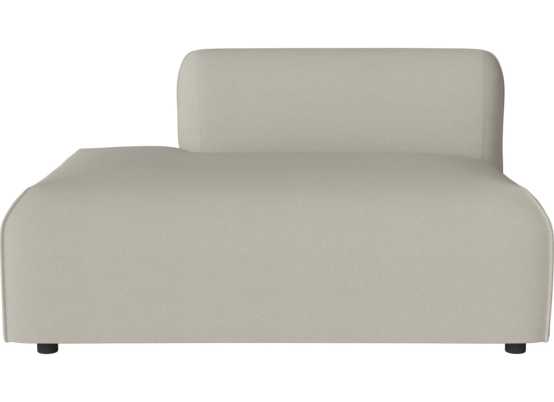 Bolia Modul Canapea de Grădină Arke cu Colț Deschis 130×95 cm - Stânga Brezza - Țesătură de Exterior, Nisip 132×97×71,50 cm 2
