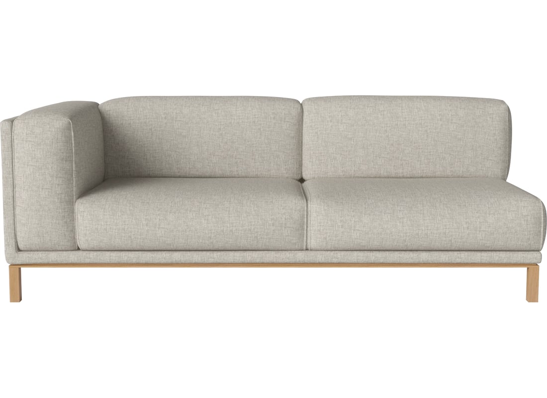 Bolia Modul Canapea 3 Locuri Cosy cu Brațe - Stânga Nantes - Țesătură Netedă, Nisip 216×95×75 cm 2
