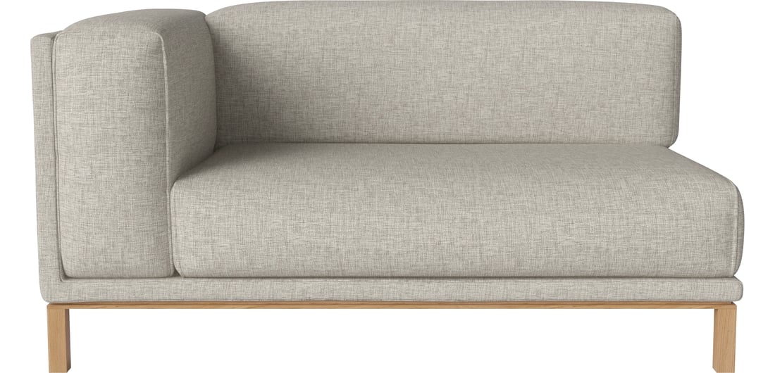 Bolia Modul Colțar Cosy - Lung - Stânga Nantes - Țesătură Netedă, Sand 154×94×75 cm 1