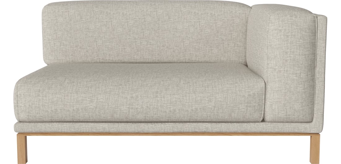 Bolia Modul Colțar Cosy - Lung - Dreapta Nantes - Țesătură Netedă, Sand 154×94×75 cm 1