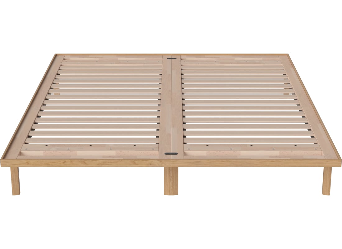 Bolia Cadru de Pat Elton 180×200 cm Stejar Uluit 2