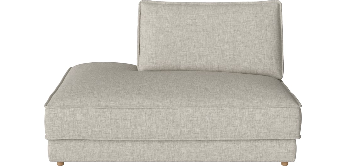 Bolia Modul Canapea Noora cu End Deschis 140×107 cm - Stânga Nantes - Țesătură Fină, Nisip 140×107×80 cm 1