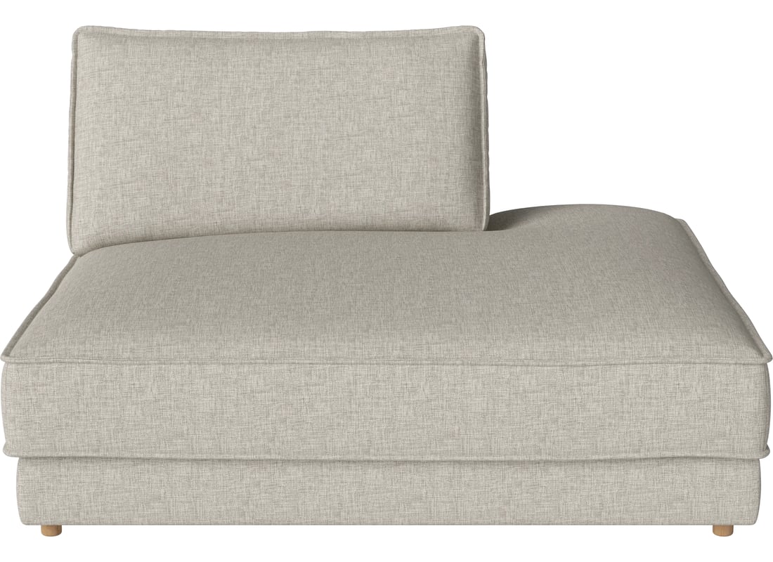 Bolia Modul Canapea Noora cu End Deschis 140×127 cm - Dreapta Nantes - Țesătură Fină, Nisip 140×127×80 cm 2