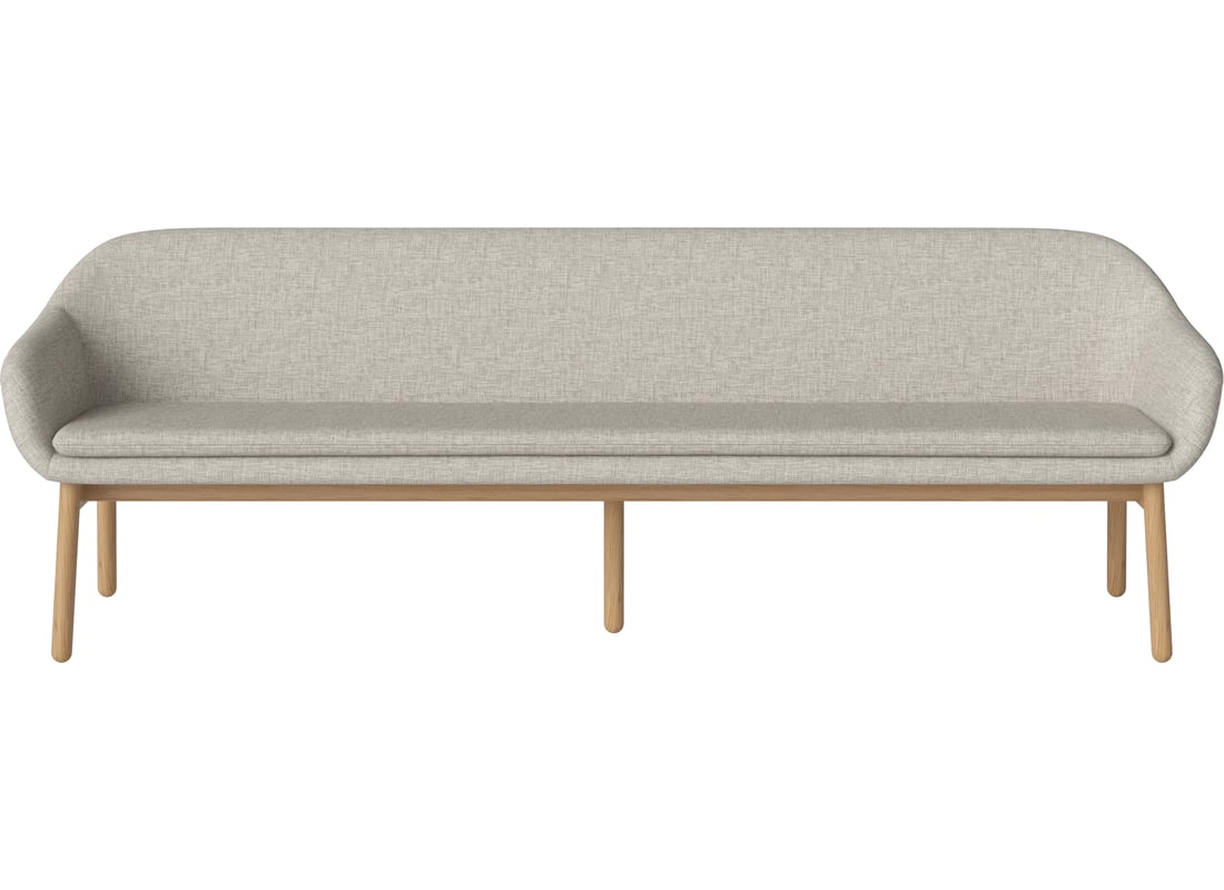 Bolia Bănci Bancheta Dine 4 Persoane Nantes - Țesătură Netedă, Nisip 230×58,5×79 cm 2