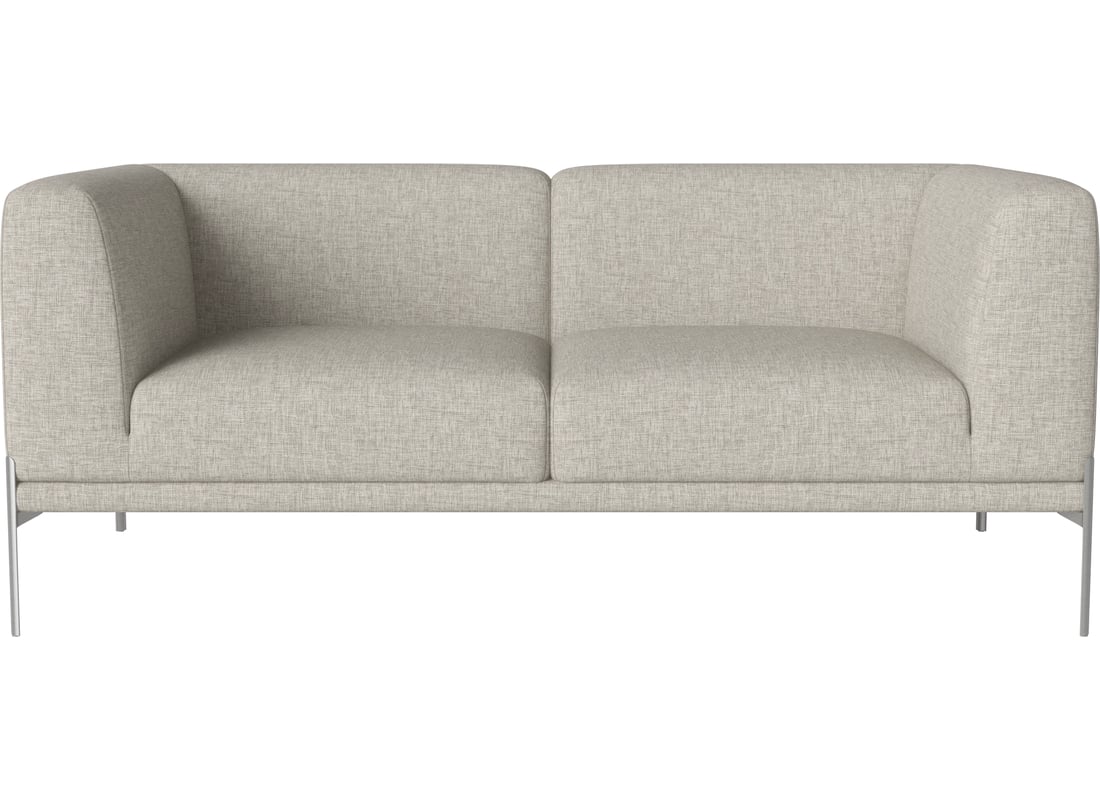 Bolia Canapea Caisa 2 Persoane Nantes - Țesătură Netedă, Nisip 182×91×73 cm 2