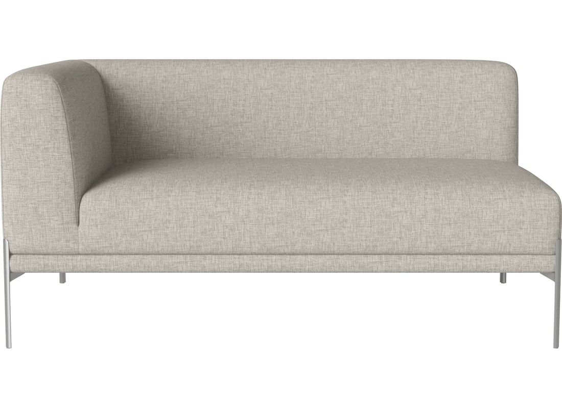 Bolia Modul de Colț Lung Caisa Stânga Nantes - Țesătură Netedă, Nisip 150×91×73 cm 2
