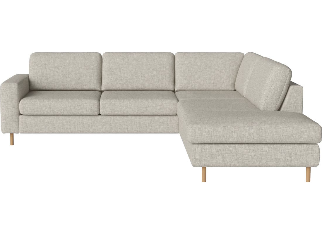 Bolia Canapea Modulară de Colț Scandinavia 4-Locuri cu Open-End Dreapta Nantes - Țesătură Netedă, Nisip 251×92×78 cm 2
