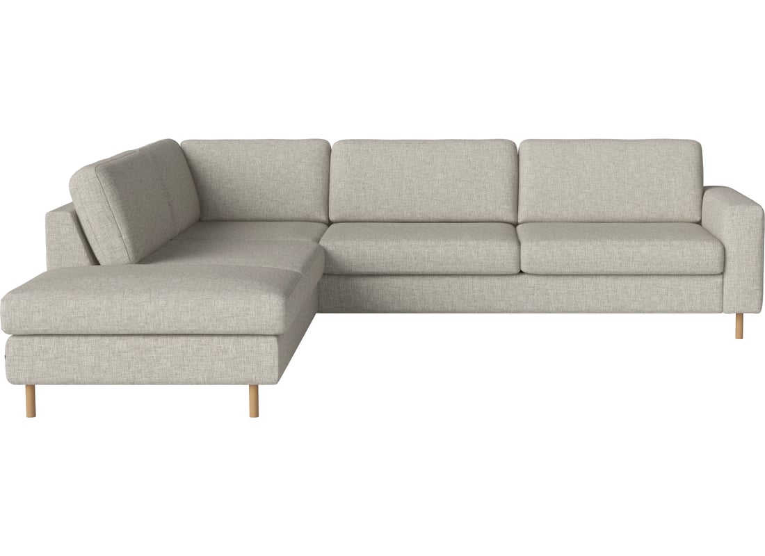 Bolia Canapea Modulară de Colț Scandinavia 5-Locuri cu Open-End Stânga Nantes - Țesătură Netedă, Nisip 281×92×78 cm 2