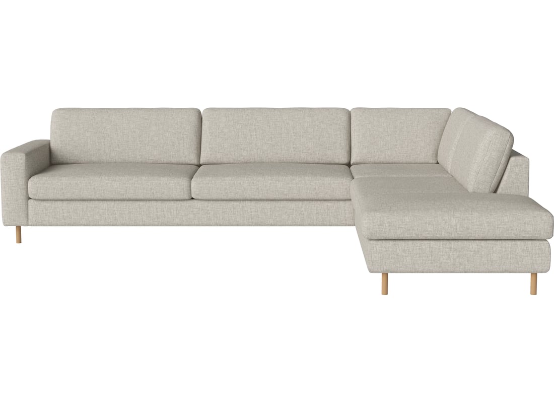 Bolia Canapea Modulară de Colț Scandinavia 6-Locuri cu Open-End Dreapta Nantes - Țesătură Netedă, Nisip 311×92×78 cm 2