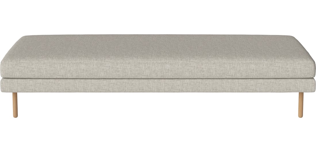 Bolia Daybed Scandinavia Remix | Nantes - Țesătură Netedă, Nisip | 200×85×47 cm
