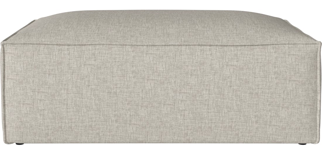 Bolia Puf Cosima 123×75 cm Nantes - Țesătură Netedă, Nisip 123×75×40 cm 1