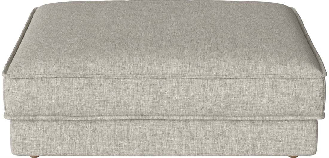 Bolia Puf Noora 120×120 cm Nantes - Țesătură Netedă, Nisip 120×120×43 cm 1