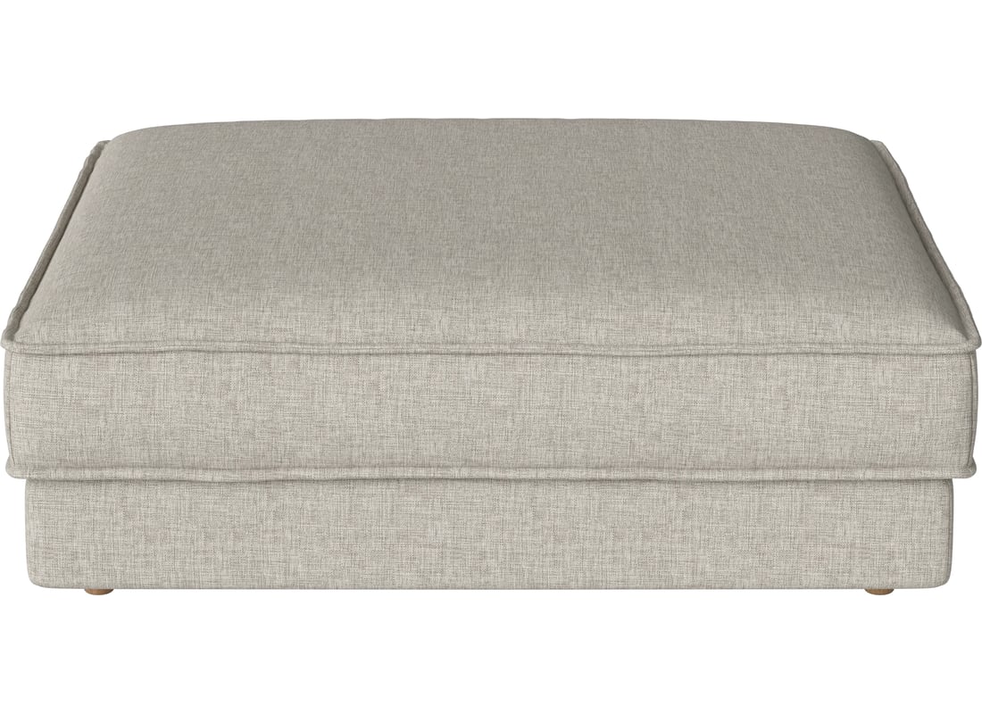 Bolia Puf Noora 120×120 cm Nantes - Țesătură Netedă, Nisip 120×120×43 cm 2