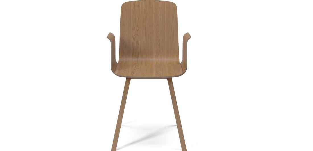 Bolia Scaun Finerat de Dining Palm cu Brațe 1