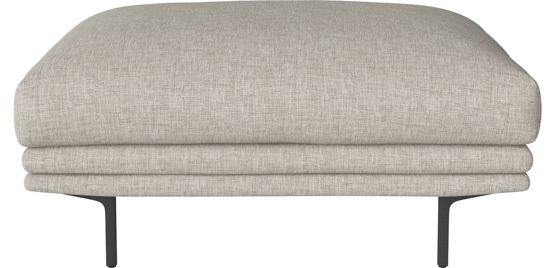 Bolia Puf Lomi 103x70 cm Nantes - Țesătură Netedă, Nisip 103x70x48 cm 1