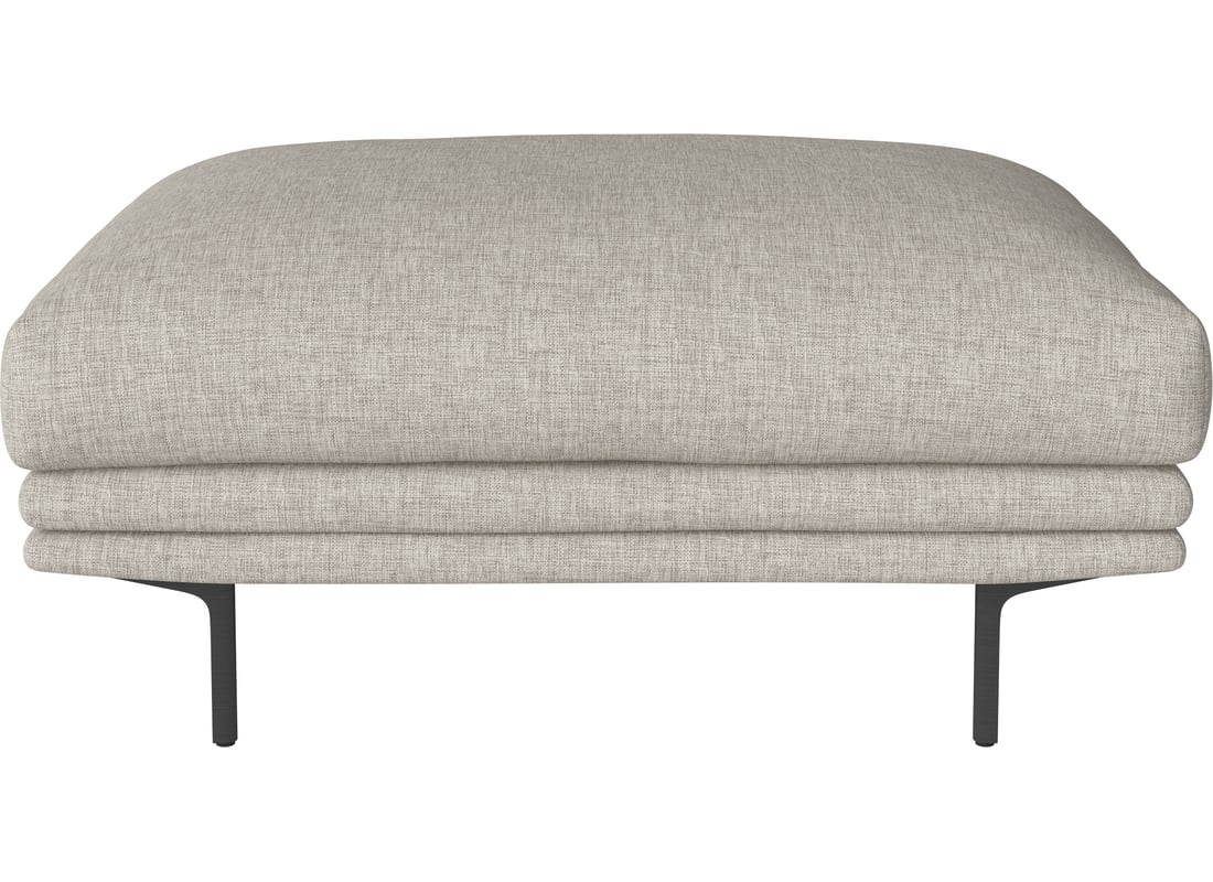 Bolia Puf Lomi 103x70 cm Nantes - Țesătură Netedă, Nisip 103x70x48 cm 2