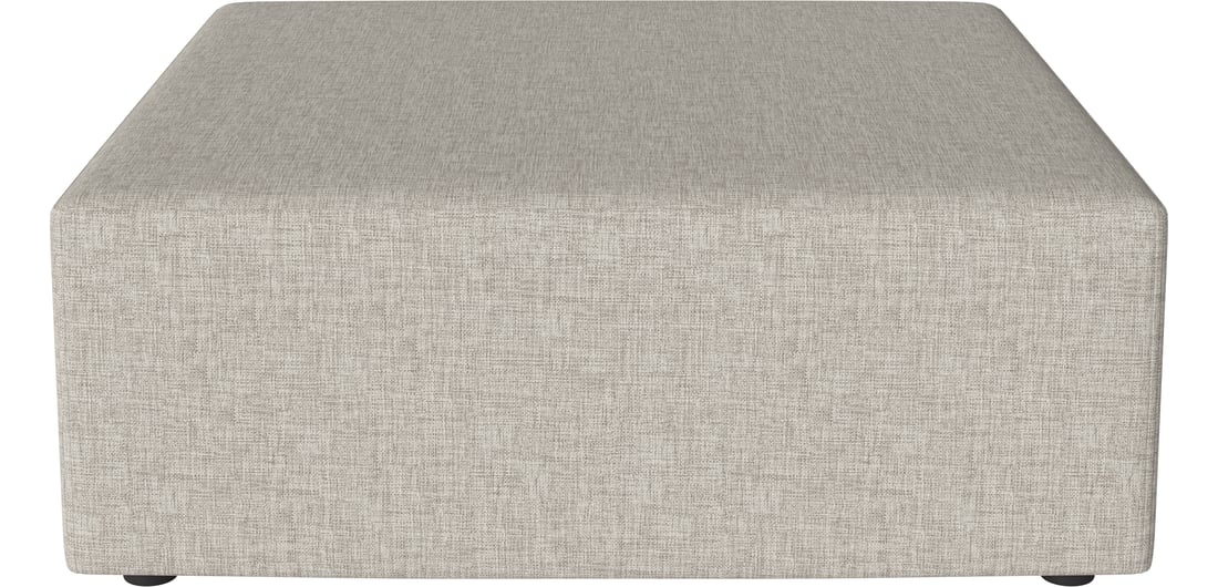 Bolia Puf Sora 95×95 cm din Țesătură Netedă Nantes, Nisip 1