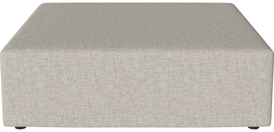 Bolia Puf Sora 115×115 cm din Țesătură Netedă Nantes, Nisip 1