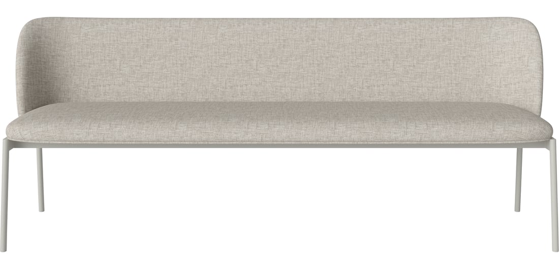 Bolia Canapea Modulară Frank 3 Locuri Nantes - Țesătură Netedă, Nisip 200×48×78 cm 1