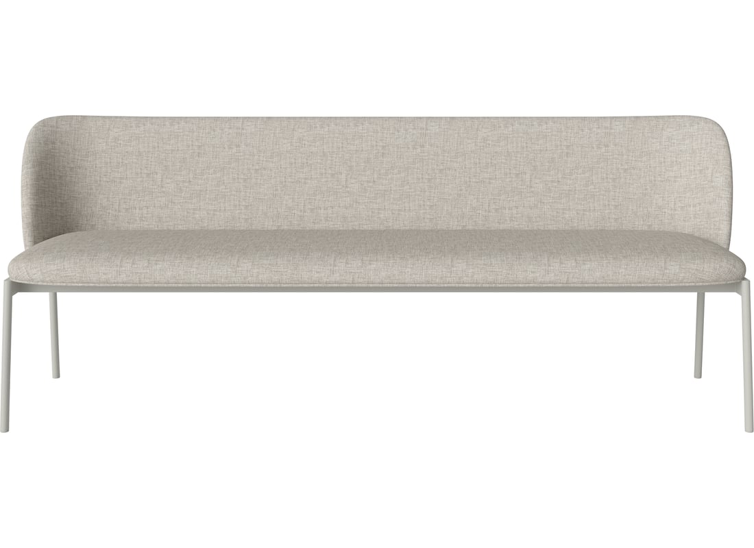 Bolia Canapea Modulară Frank 3 Locuri Nantes - Țesătură Netedă, Nisip 200×48×78 cm 2