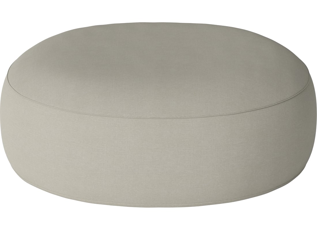 Bolia Puf de Exterior Calm 90 cm Brezza - Țesătură de Exterior, Nisip 90×90×36 cm 2