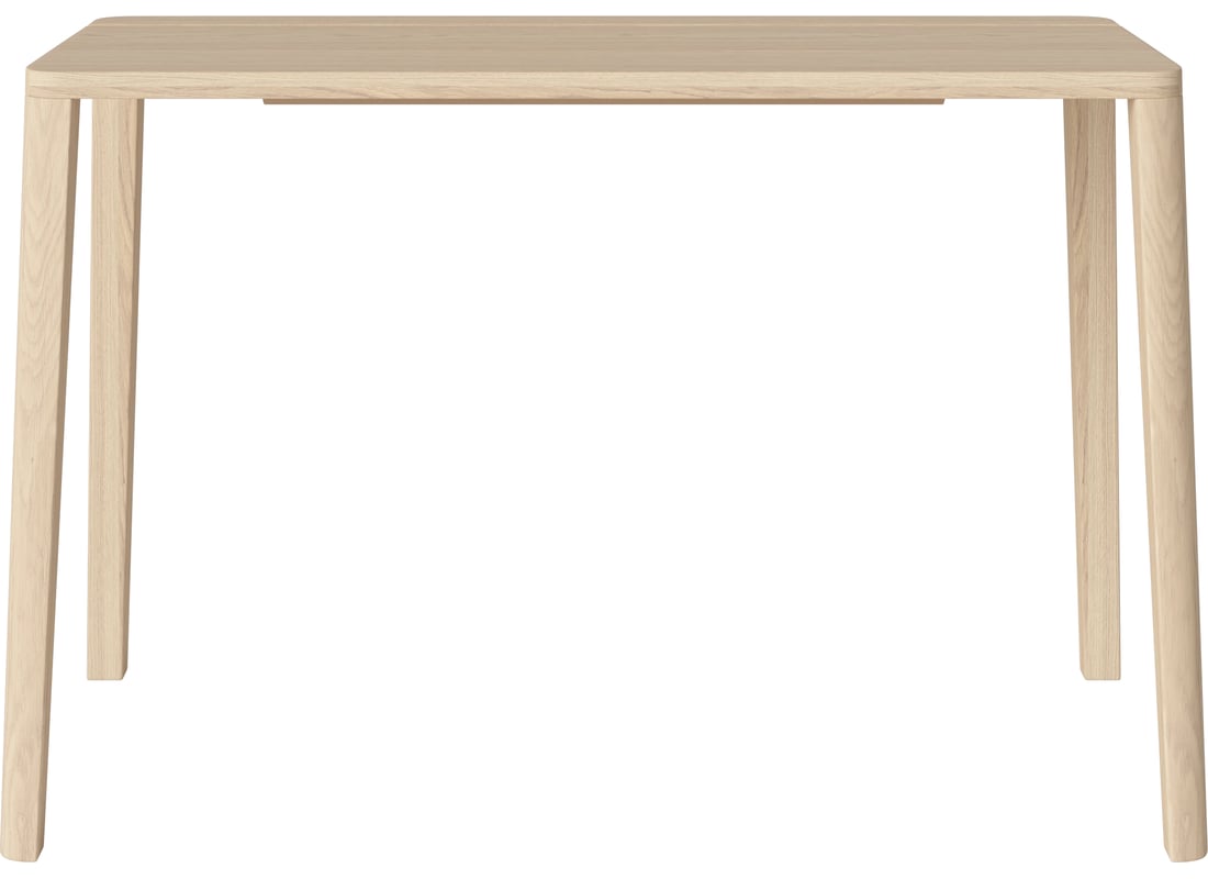 Bolia Birou Graceful 110×50, H74 cm Stejar Alb Uluit, Masiv 2