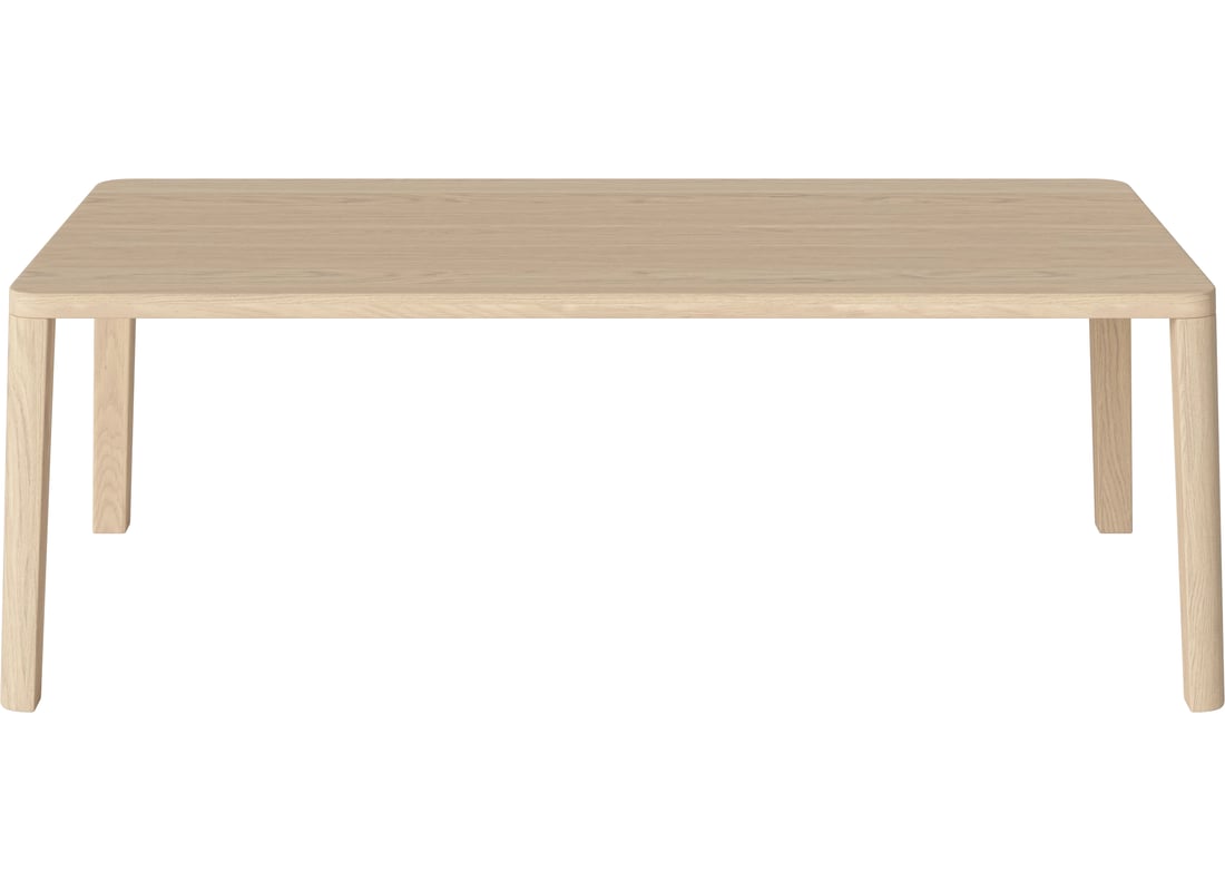 Bolia Masă de Cafea Graceful 120x60, H42 cm din Stejar Alb Uluit 2