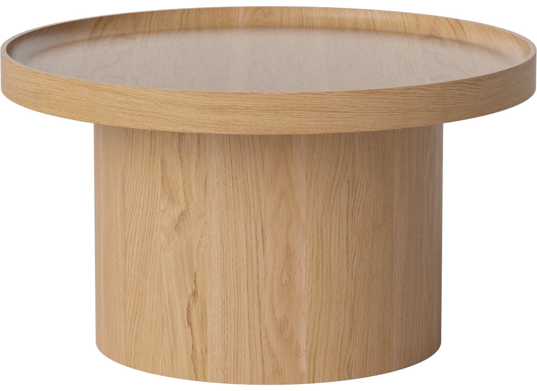 Bolia Masă de Cafea Rotundă Plateau Ø61 cm Înălțime 34,30 cm 2