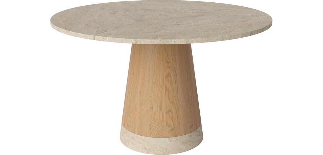 Bolia Masă de Dining Piro Marmură 125×125 cm 74 cm 1