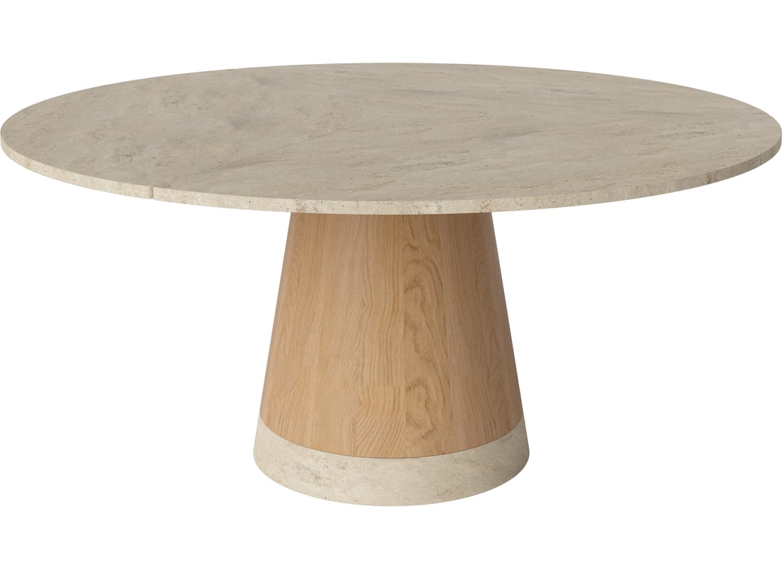 Bolia Masă de Dining Piro Ø160 cm - Blat de Marmură 2