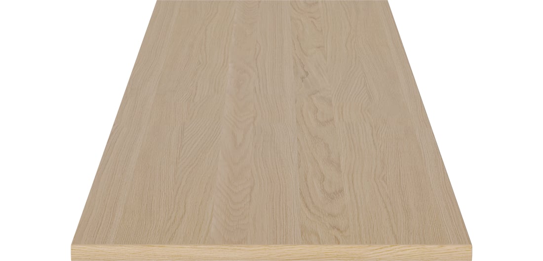 Bolia Masă Auxiliară Soft Mood Stejar Alb Pigmentat, Furnir 122×45×2 cm 1