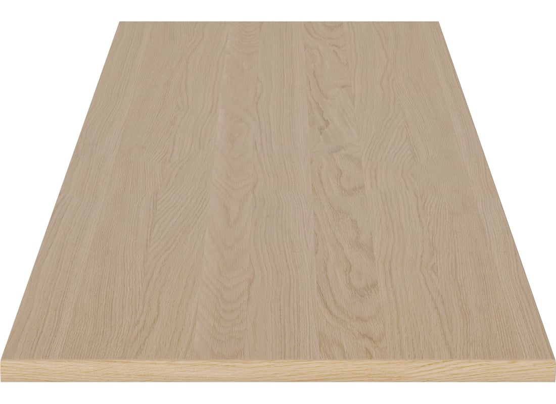Bolia Masă Auxiliară Soft Mood Stejar Alb Pigmentat, Furnir 122×45×2 cm 2